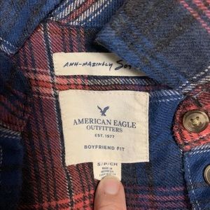 Soft and Sexy American Eagle Flannel.